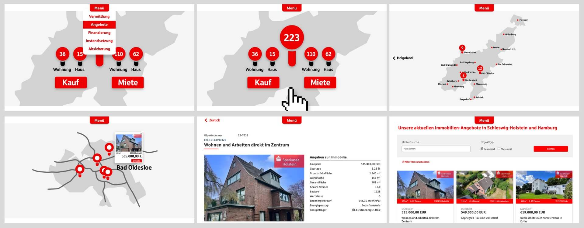 Immobilienkarte