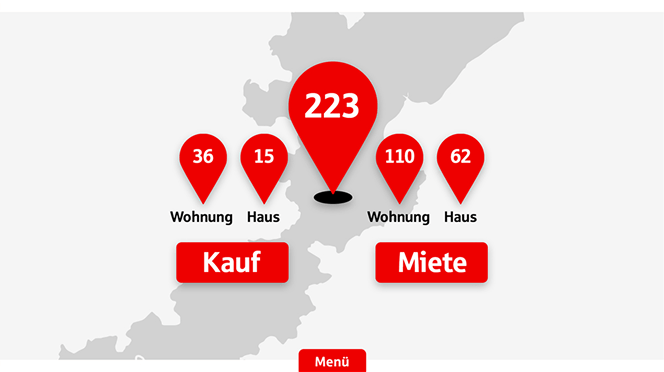 Immobilienkarte