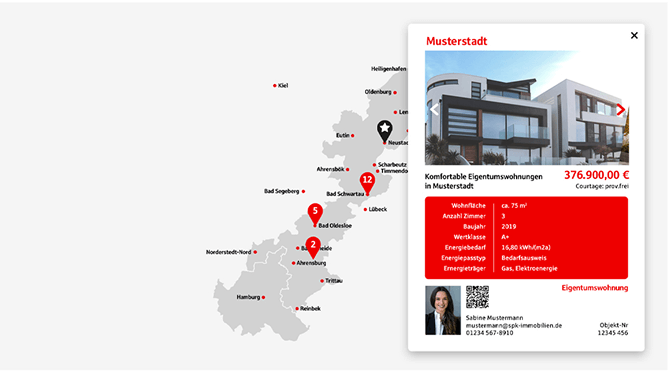 Immobilienkarte